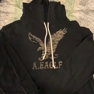american eagle hoodie tee